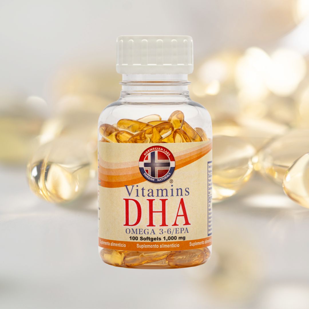 Vitaminas DHA – 100 cápsulas