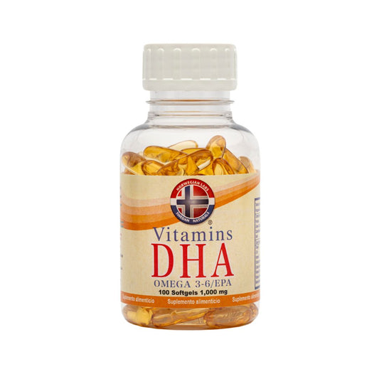 Vitaminas DHA – 100 cápsulas